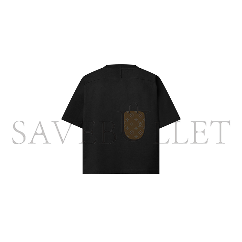 LOUIS VUITTON SIGNATURE PLAQUE T-SHIRT 1AHX79 LOUIS VUITTON SIGNATURE PLAQUE T-SHIRT 1AHX79